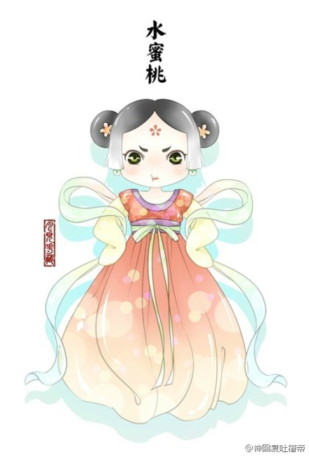 水果汉服萌萌哒~