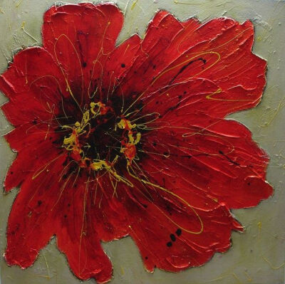 painting flowers with acrylics | Acrylic Painting Tutorials