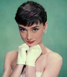 Short Pixie Hairstyles - Audrey Hepburn