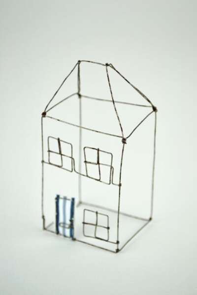 Small Wire House by Louise Dawn Wilson