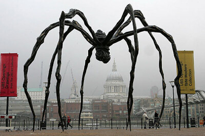 雕塑与旅途：世界最具创意雕像top25 #13 Spider 蜘蛛 伦敦现代美术馆