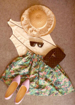 小个子MM显高搭配