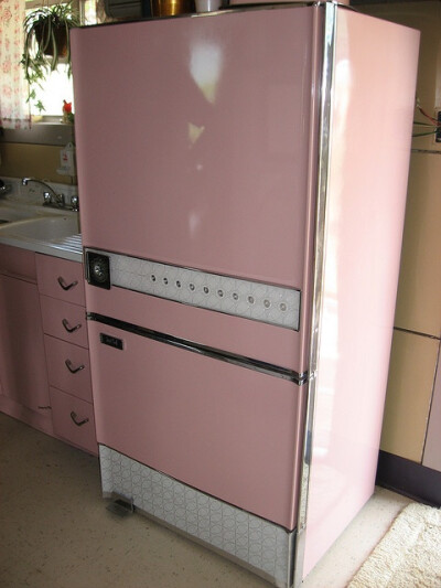 Pink fridge!