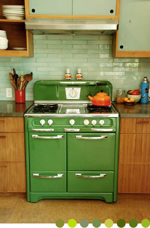 green stove