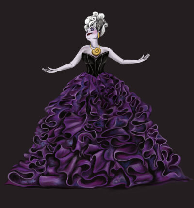 Ursula - Villains Designer Collection by Katifisen