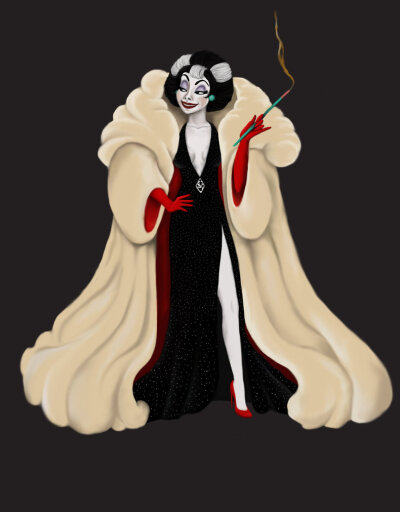 Cruella De Vil by Katifisen