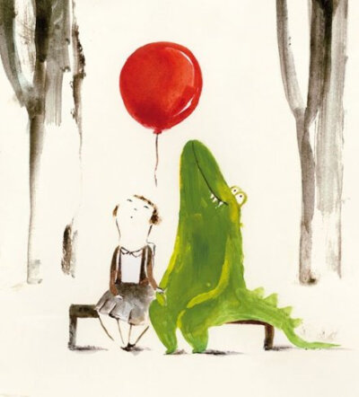 Patricia Metola 充满孩子气的插画作品。