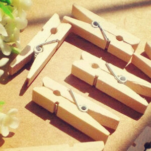 本色木夹 相片木夹 工艺木夹