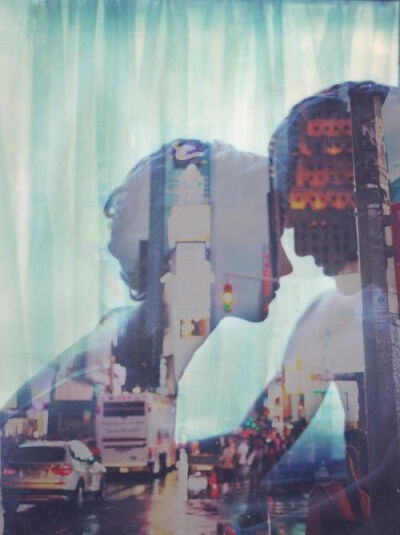 double exposure love