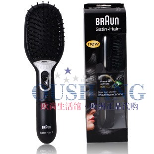 德国代购 博朗/Braun SB1 BR730电动炫发离子梳 离子梳 3558