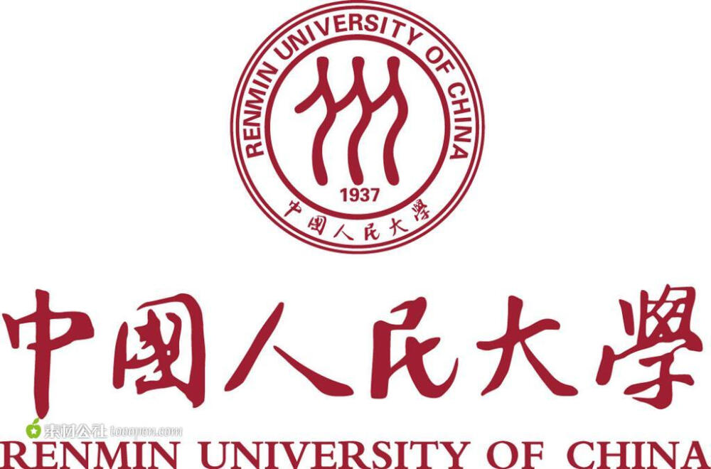 中国人民大学logo矢量素材