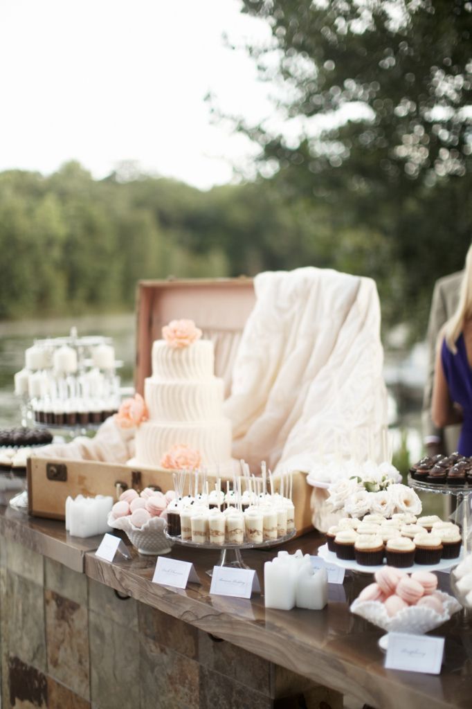 wedding dessert table婚礼甜品桌