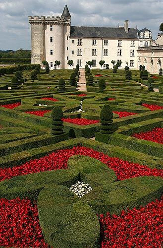 Villandry Chateaux, Loire Valley, France