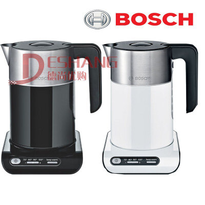 德国Bosch博世TWK8611/8613豪华温控电热水壶 烧水壶 1.5L 2400W