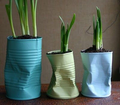 Tin Can Planter