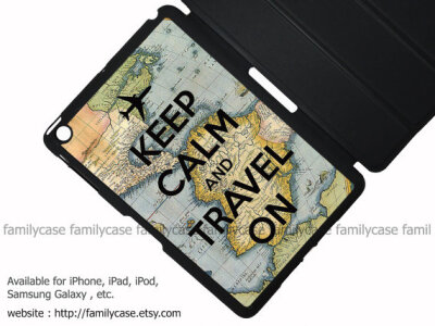 World Map iPad Air case, Travel Quote ipad case, ipad air smart cover, stand ipad cover, ipad smart case, ipad 4 case, ipad 2 case