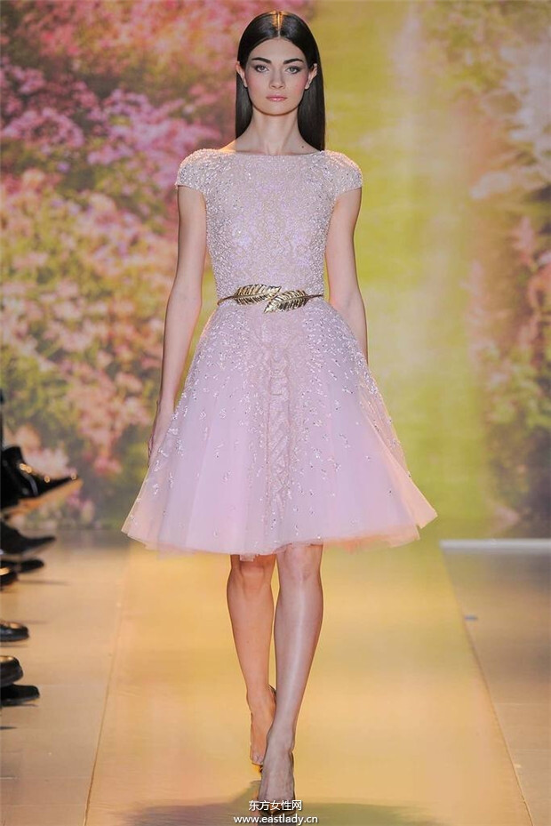 Zuhair Murad 2014巴黎春夏高级定制时装秀 #品牌礼服#。曦