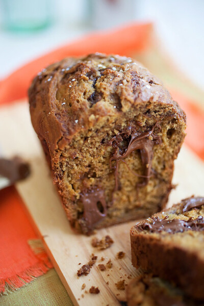 Nutella Banana Bread