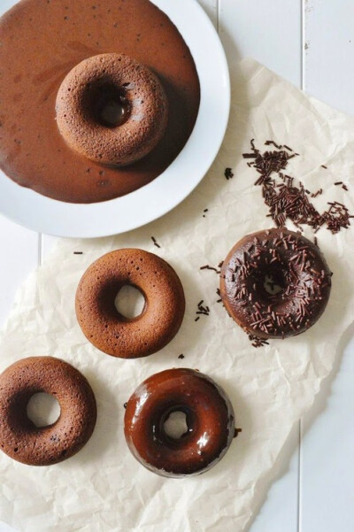 chocolate donuts