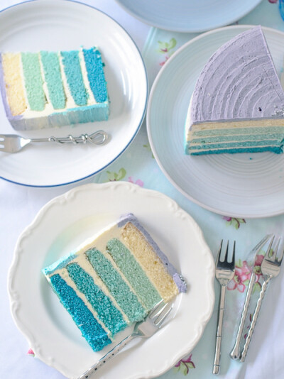 Blue Ombre Birthday ...