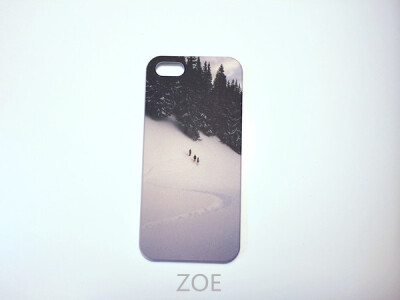 ZOE原创设计雪山风景手机壳壳iphone4s 5s手机套