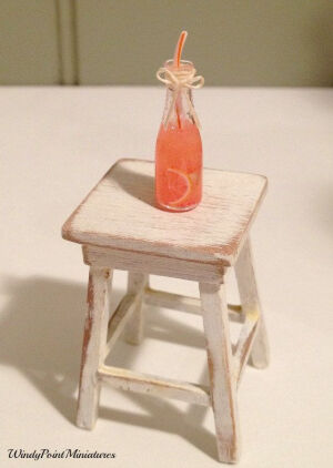 Vintage Pink Grapefruit Lemonade by WindyPointMiniatures