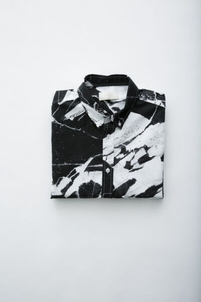 marble look shirt