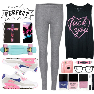 A fashion look from March 2014 featuring Velvet leggings, NIKE sneakers and C. Wonder tech accessories. Browse and shop related looks.