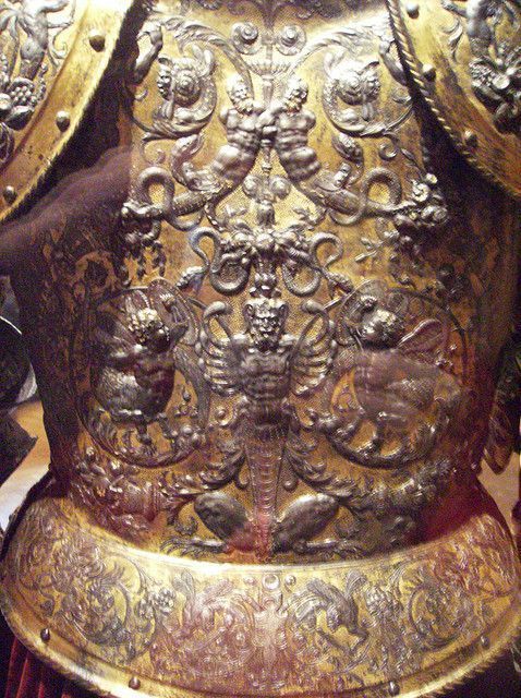 冷兵器｜華麗麗的鎧甲細節。