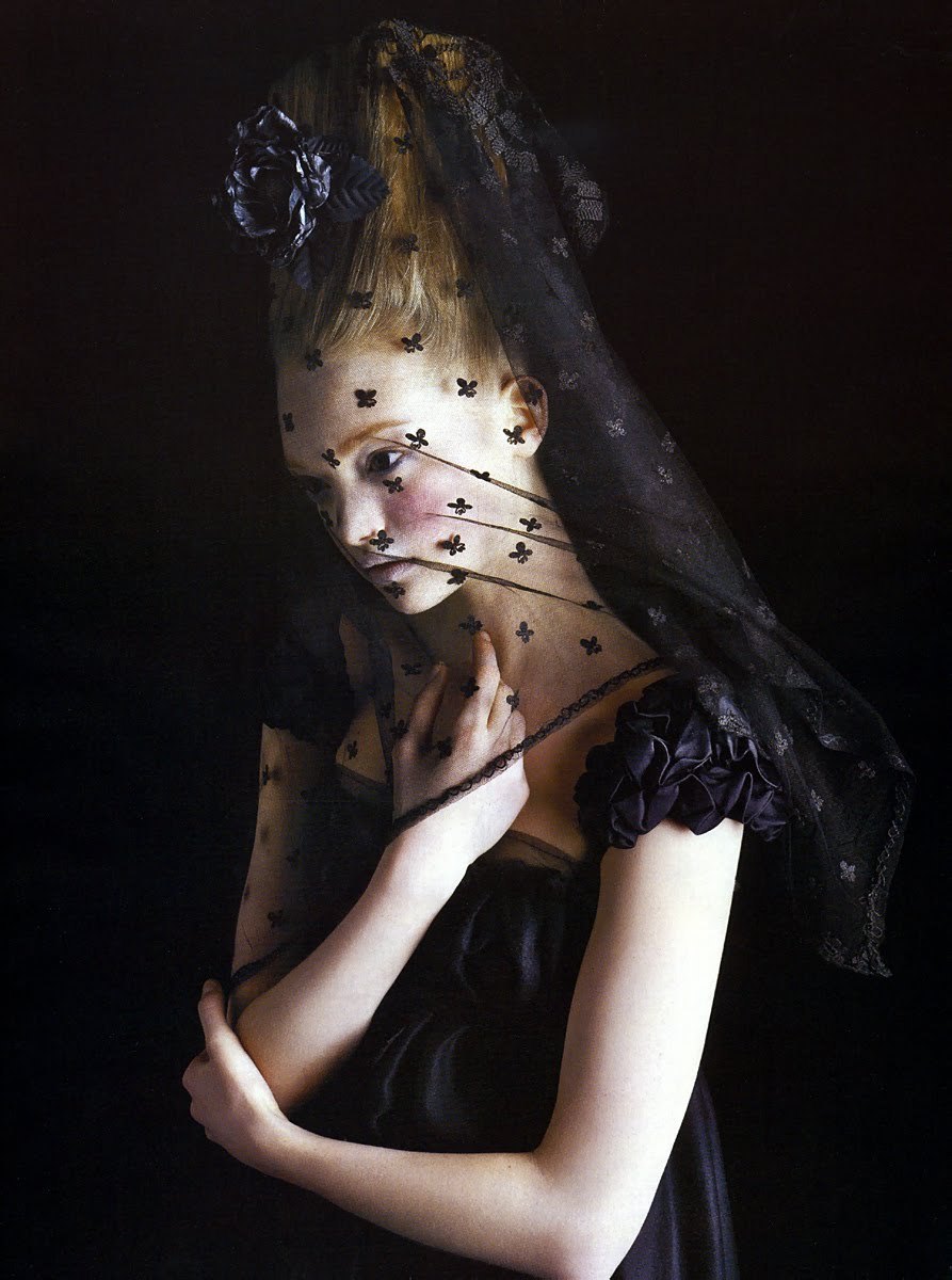 攝影｜Gemma Ward by Mario Sorrenti for Vogue Italia, September 2005。