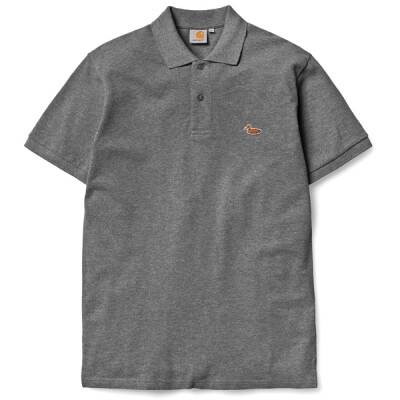 carhartt wip duck Dark gray polo衫 卡哈特经典鸭子 7月21到货