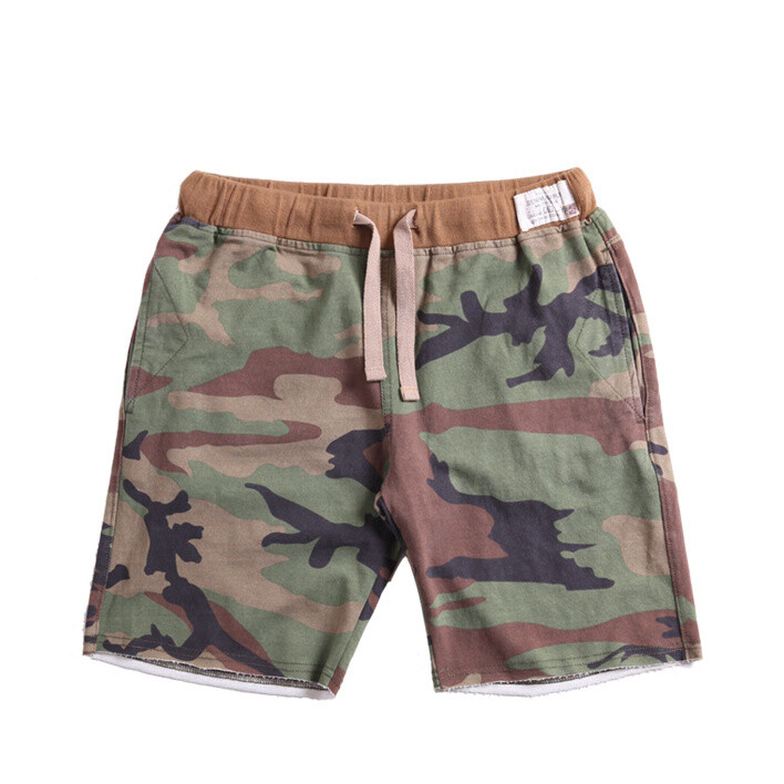 Ralph Lauren Denim &amp;amp; Supply Washed Knit Camo Shorts 休闲短裤