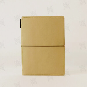 不纸如此  32K  商务多用记事本02 水洗牛皮纸 黑色 棕色