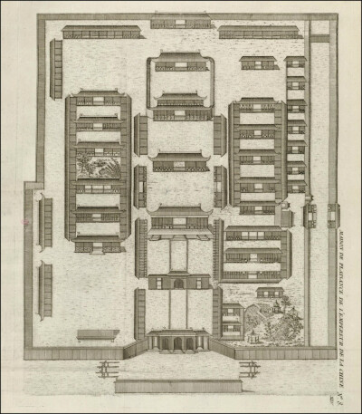 外国人眼里的中国园林艺术。法兰西皇家地理学家 Georges-Louis Le Rouge 1776-1788年绘制的97幅中国园林铜版画。