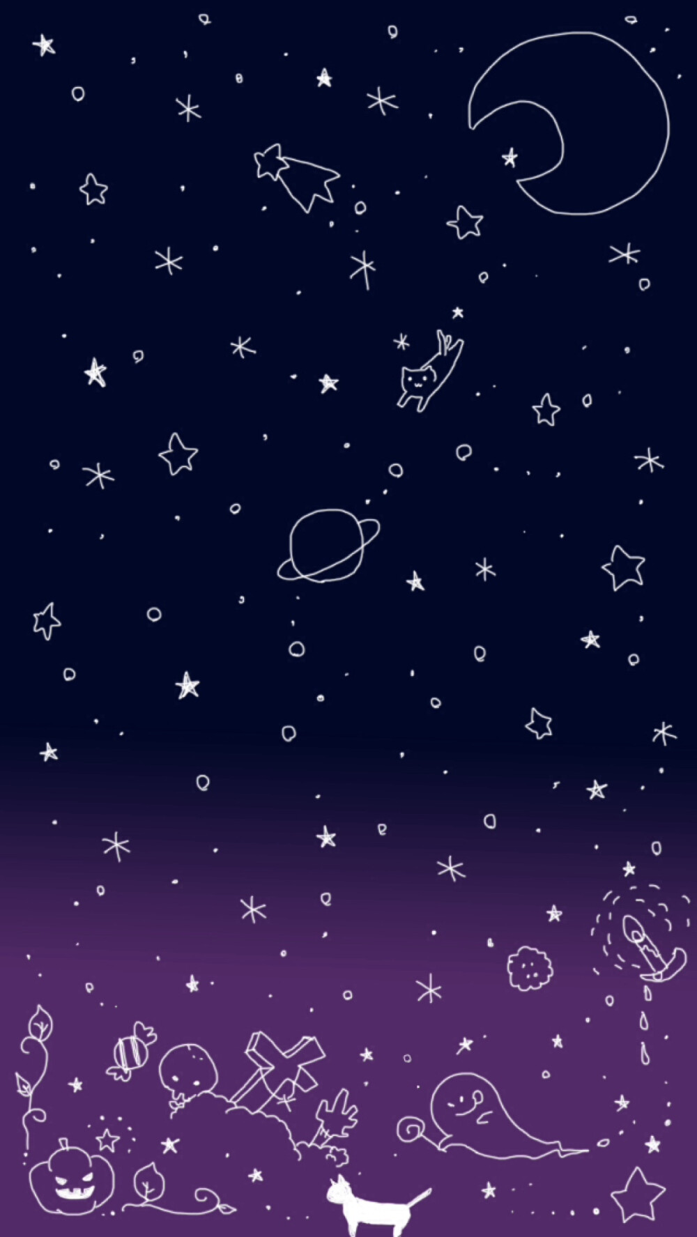 唯美 小清新 插画 壁纸 “Qianxi丶