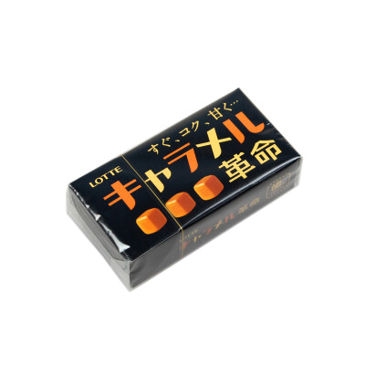 日本进口 乐天LOTTE 焦糖革命特浓牛奶焦糖9粒入20g