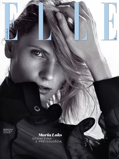 Elle Poland August 2014 Cover