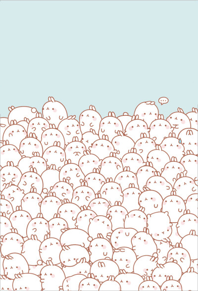 唯美 萌系 插画 头像 壁纸 “Qianxi丶【这些兔纸们萌了我一脸OAO】