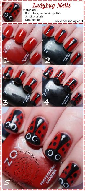 How To Do Nail Art Step By Step With Pictures | Easy Tutorials