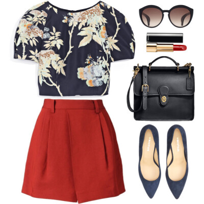 A fashion look from August 2013 featuring Honor tops and Coach shoulder bags. Browse and shop related looks.