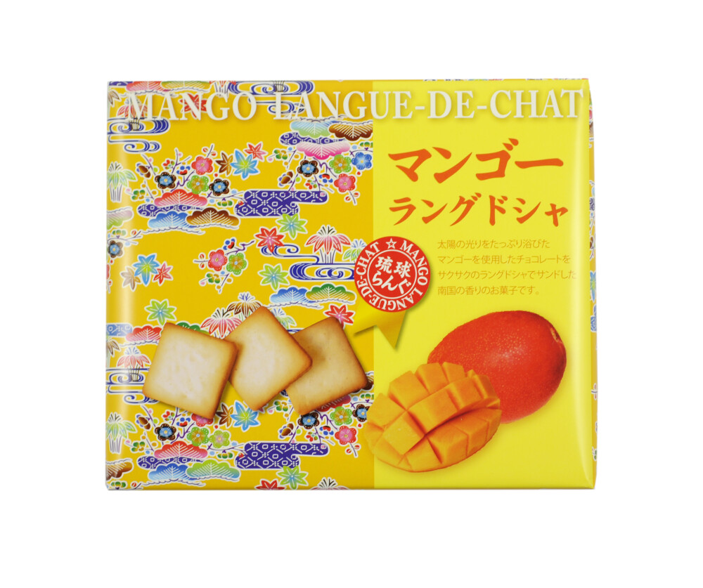 日本原装进口零食品 日光 芒果味夹心饼干 110g