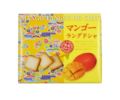 日本原装进口零食品 日光 芒果味夹心饼干 110g