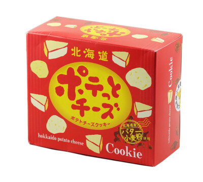 日本原装进口零食品 若狭屋 土豆芝士味饼干 64g