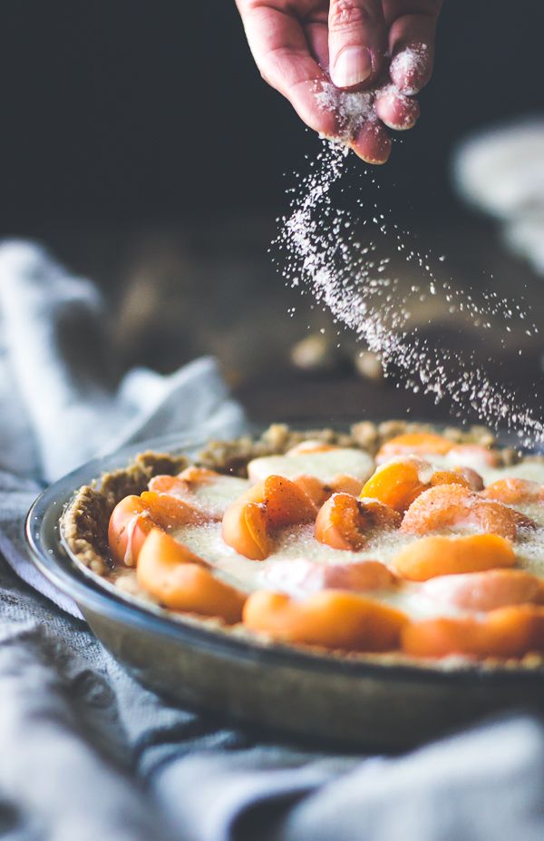 The Bojon Gourmet: Apricot Custard Pie with Cardamom Crumble Crust {Gluten-Free}