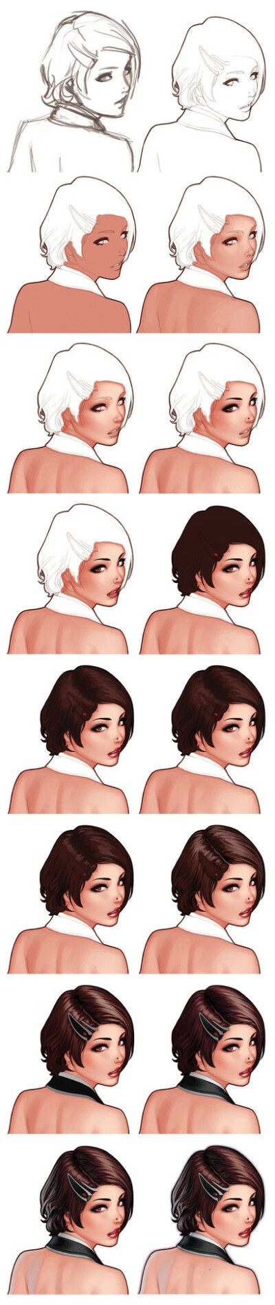 The Face Of Eva - Step By Step by ~WarrenLouw on deviantART