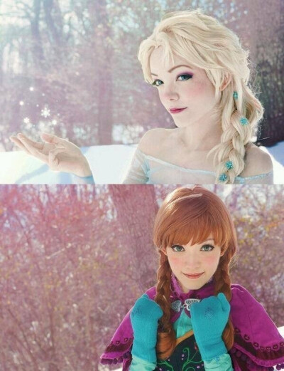 国外的Cosplay冰雪奇缘～(*´ω`*)种族优势