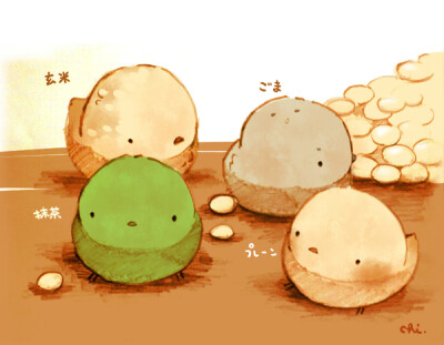 おからクッキー美食 萌物 可爱 动物 小鸡仔