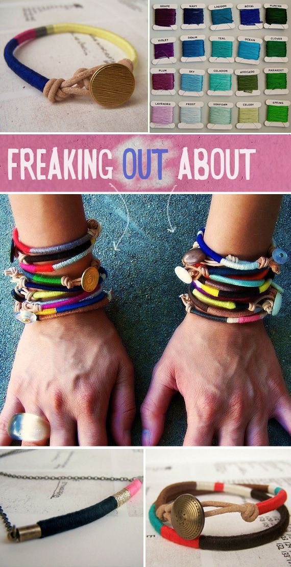 DIY bracelets...