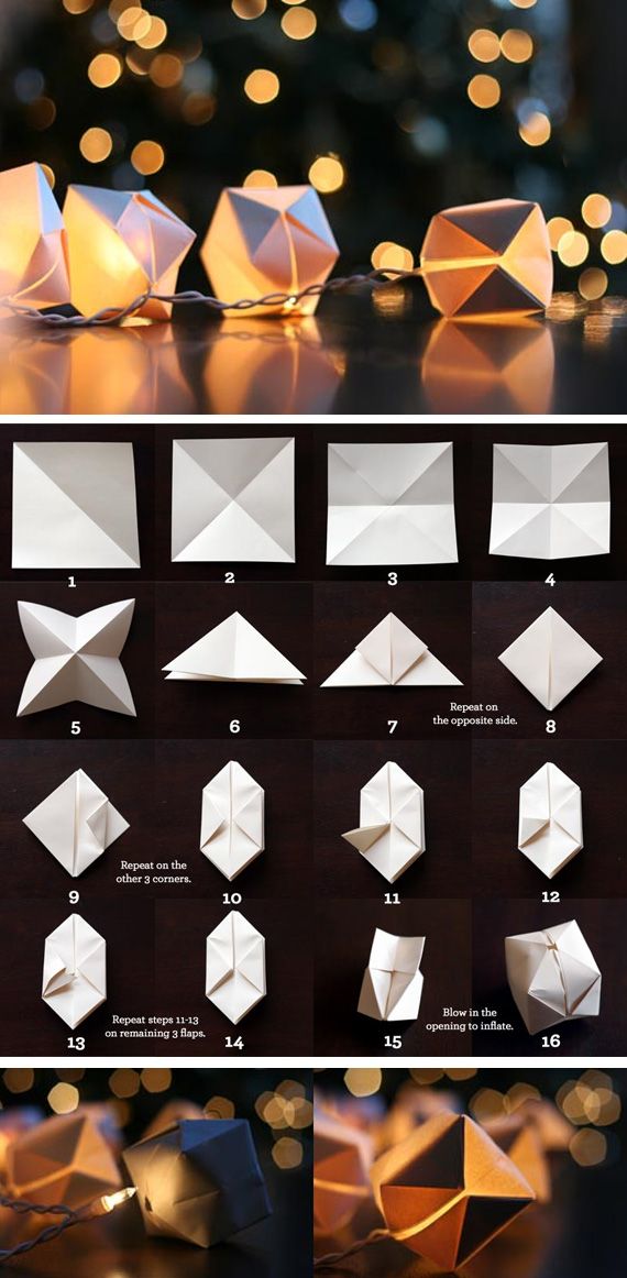 #DIY paper lights