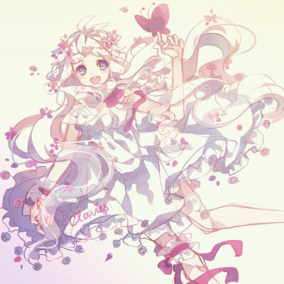 二次元 少女 动漫 插画 头像 “Qianxi丶